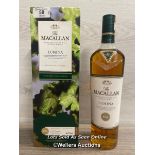 THE MACALLAN LUMINA HIGHLAND SINGLE MALT SCOTCH WHISKY, 700ML, 41.3% VOL, UNOPENED