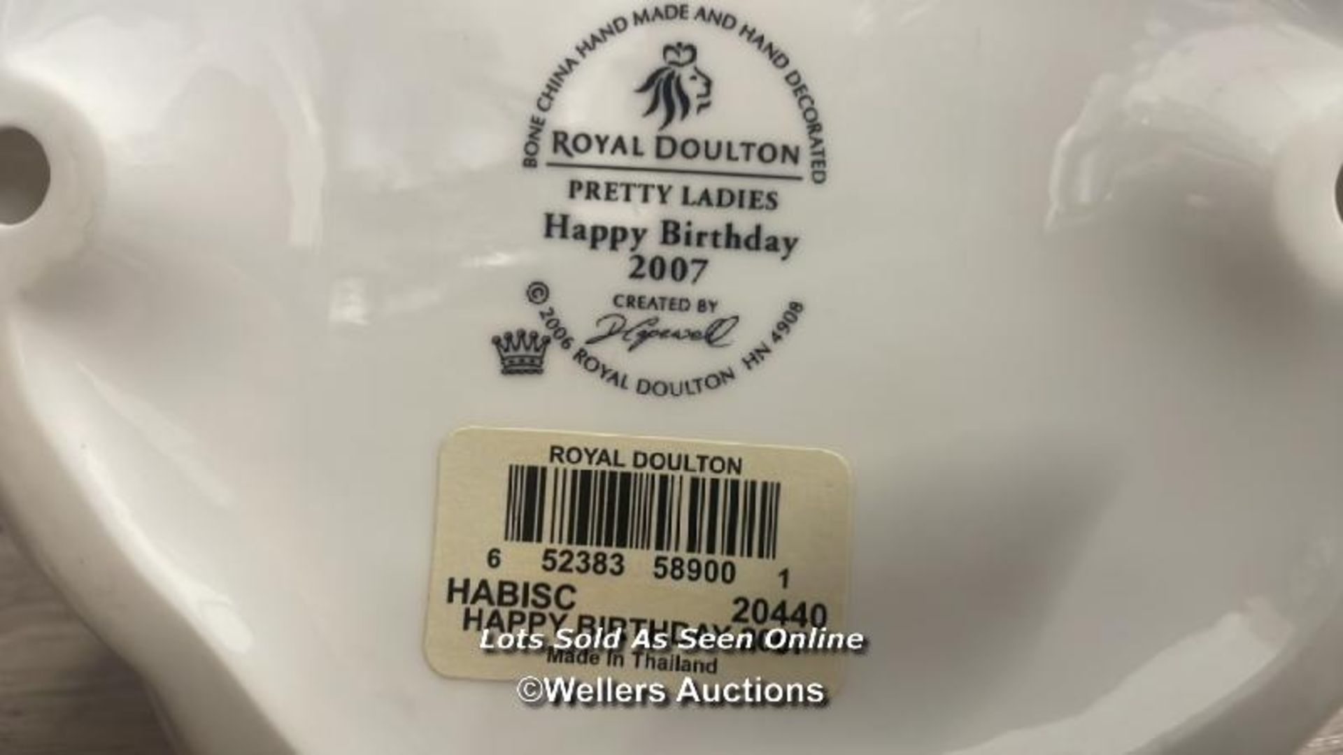 FOUR ROYAL DOULTON FIGURINES - SOUTHERN BELL, LAUREN, DONNA AND HAPPY BIRTHDAY - Image 10 of 10