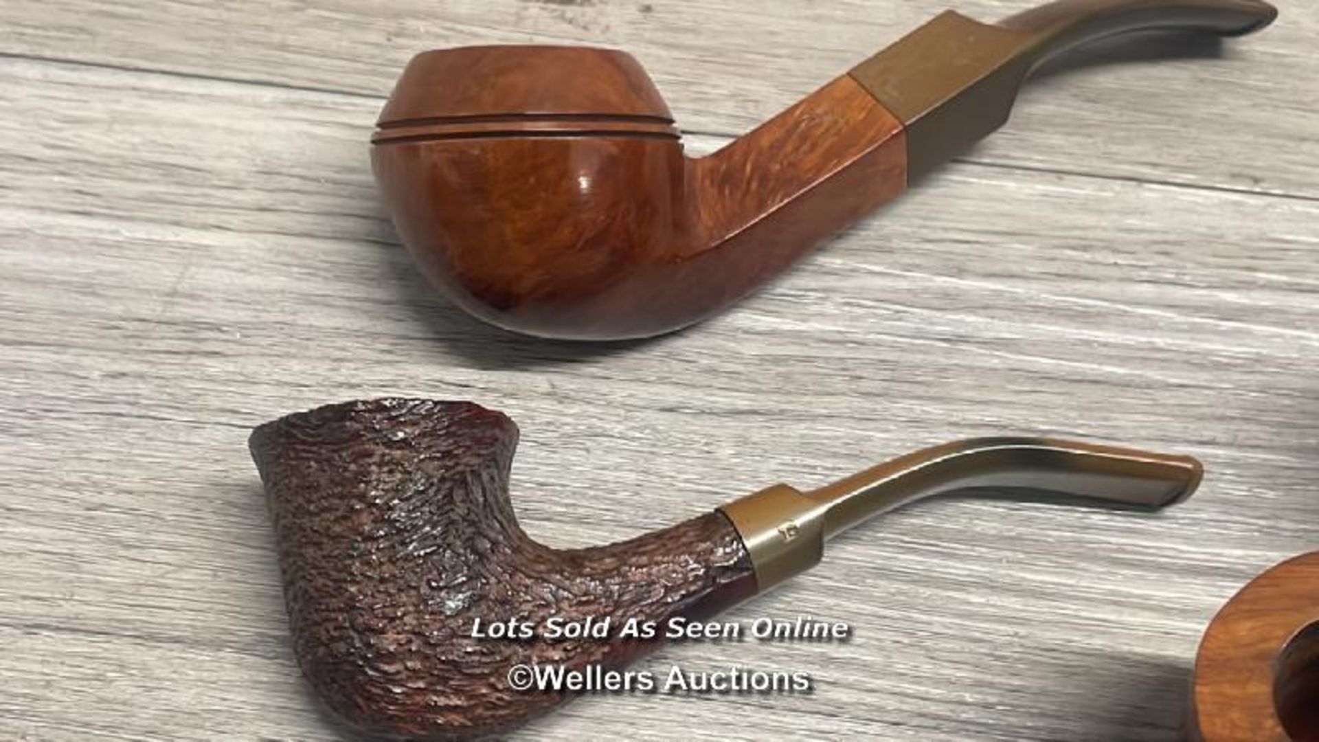 *FOUR SMOKING PIPES INCLUDING ROPP & HARDCASTLE - Image 3 of 3