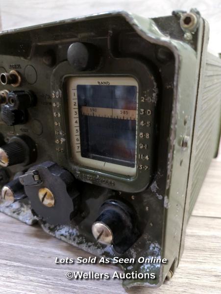 *RADIO RECEIVER R210 LARKSPUR ARMY MOD MILITARY WW2/1950S SPARES REPAIRS - Image 5 of 6