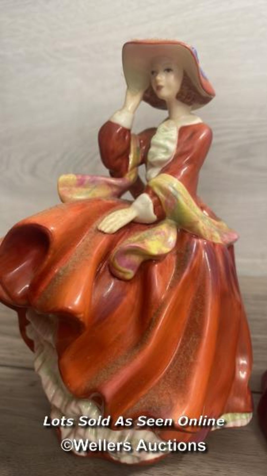 FOUR ROYAL DOULTON FIGURINES - TOP OF THE HILL, WITH LOVE, SKATING SEASON AND SWEET SIXTEEN - Image 2 of 9