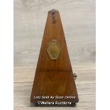 MAHOGANI CASED METRONOME, MADE IN FRANCE