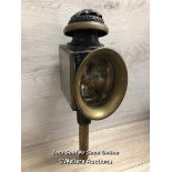 ANTIQUE RAILWAY CARRIAGE LANTERN