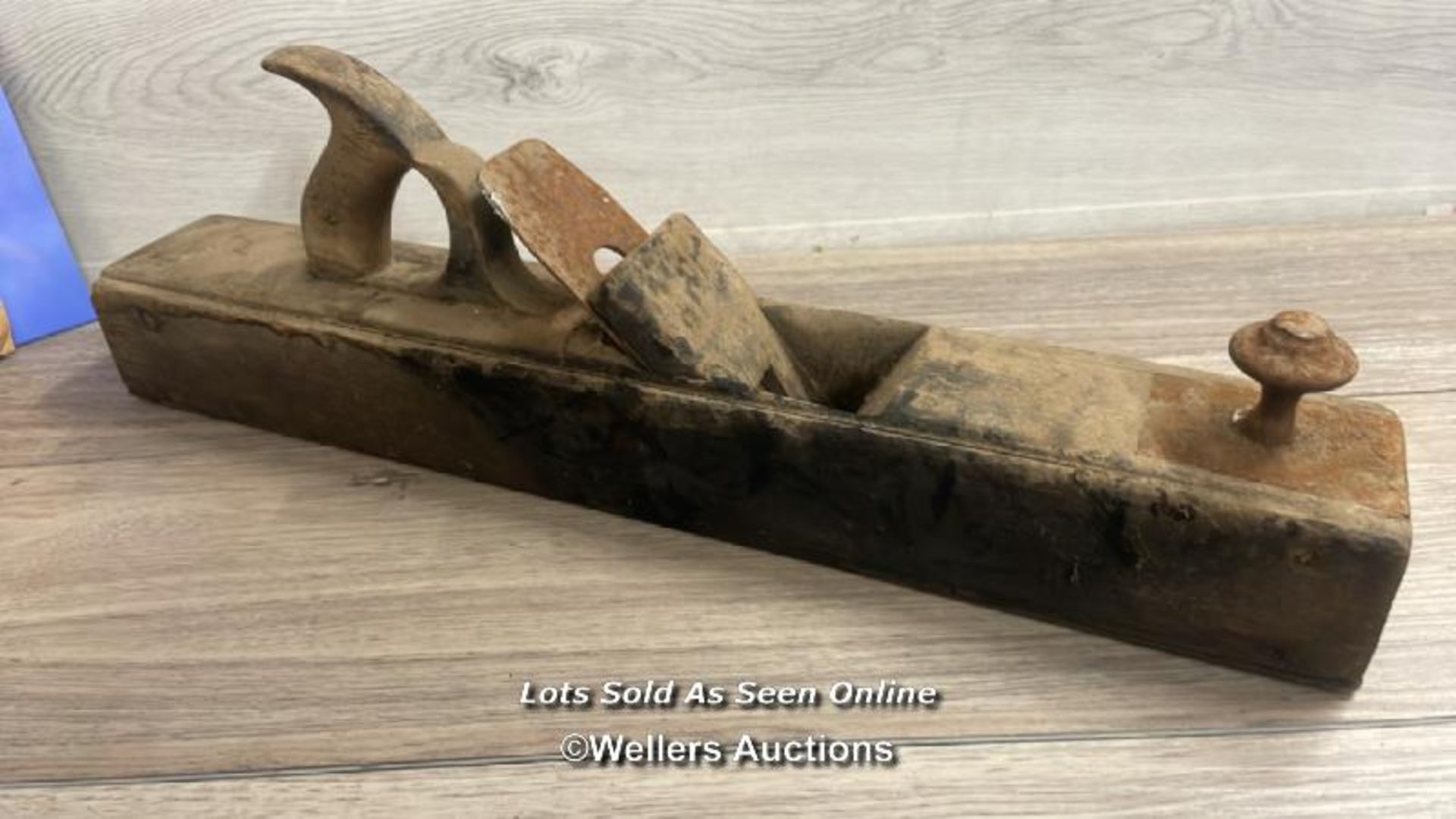 VINTAGE BLOCK PLANE 56CM LONG - Image 2 of 2