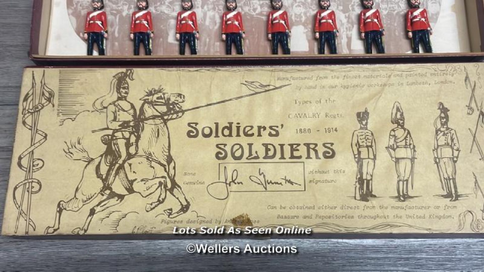 TWO BOXED SETS OF MODEL SOLDIERS DESIGNED BY ANDREW ROSE & JOHN TUNSTILL, FUSILIER REGTS. 1880 - - Image 4 of 5