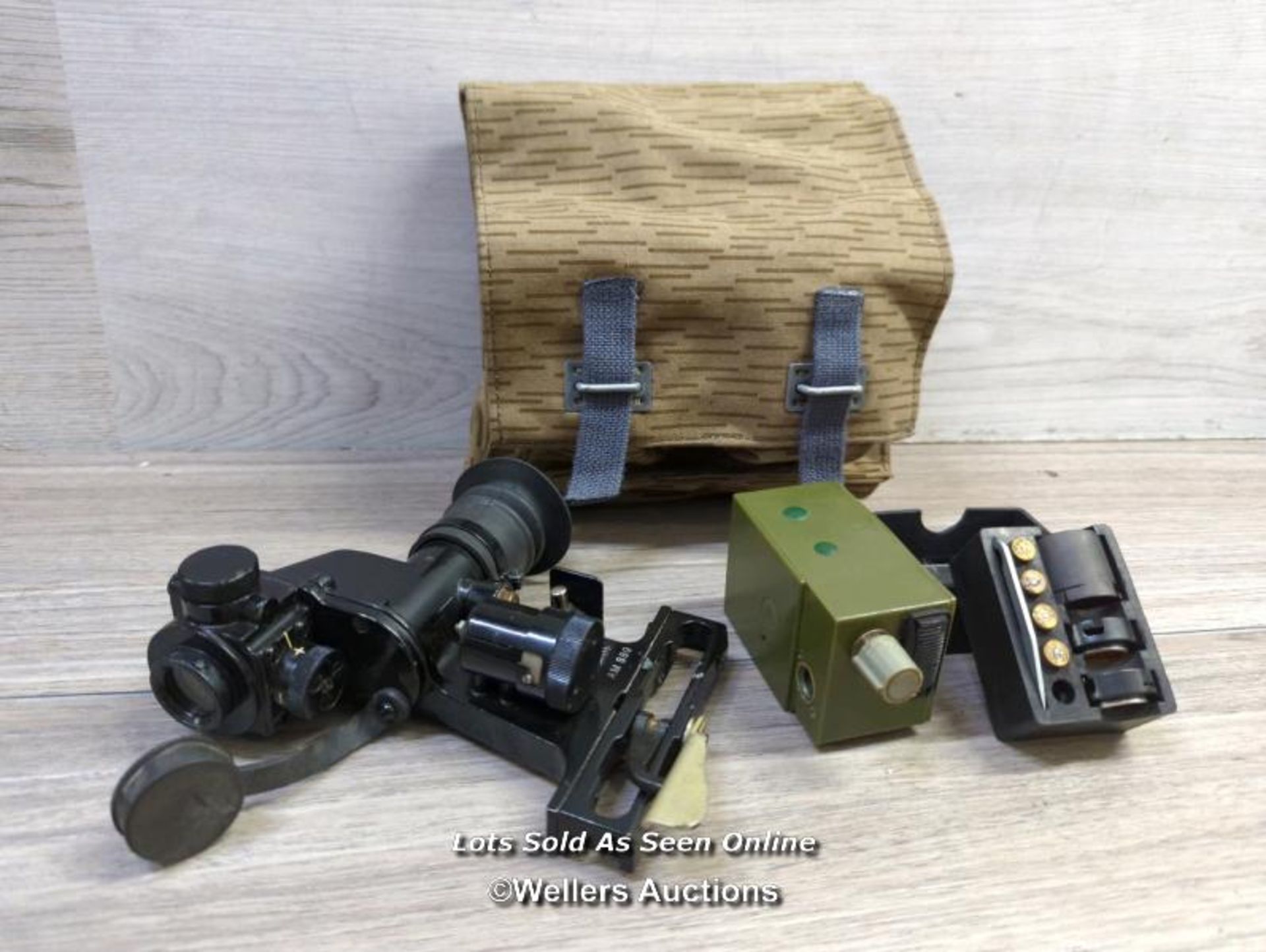 *EAST GERMAN ARMY NVA NRO-7B RPG SIGHT CASE ACCESSORIES STRICHTARN VOLKSARMEE