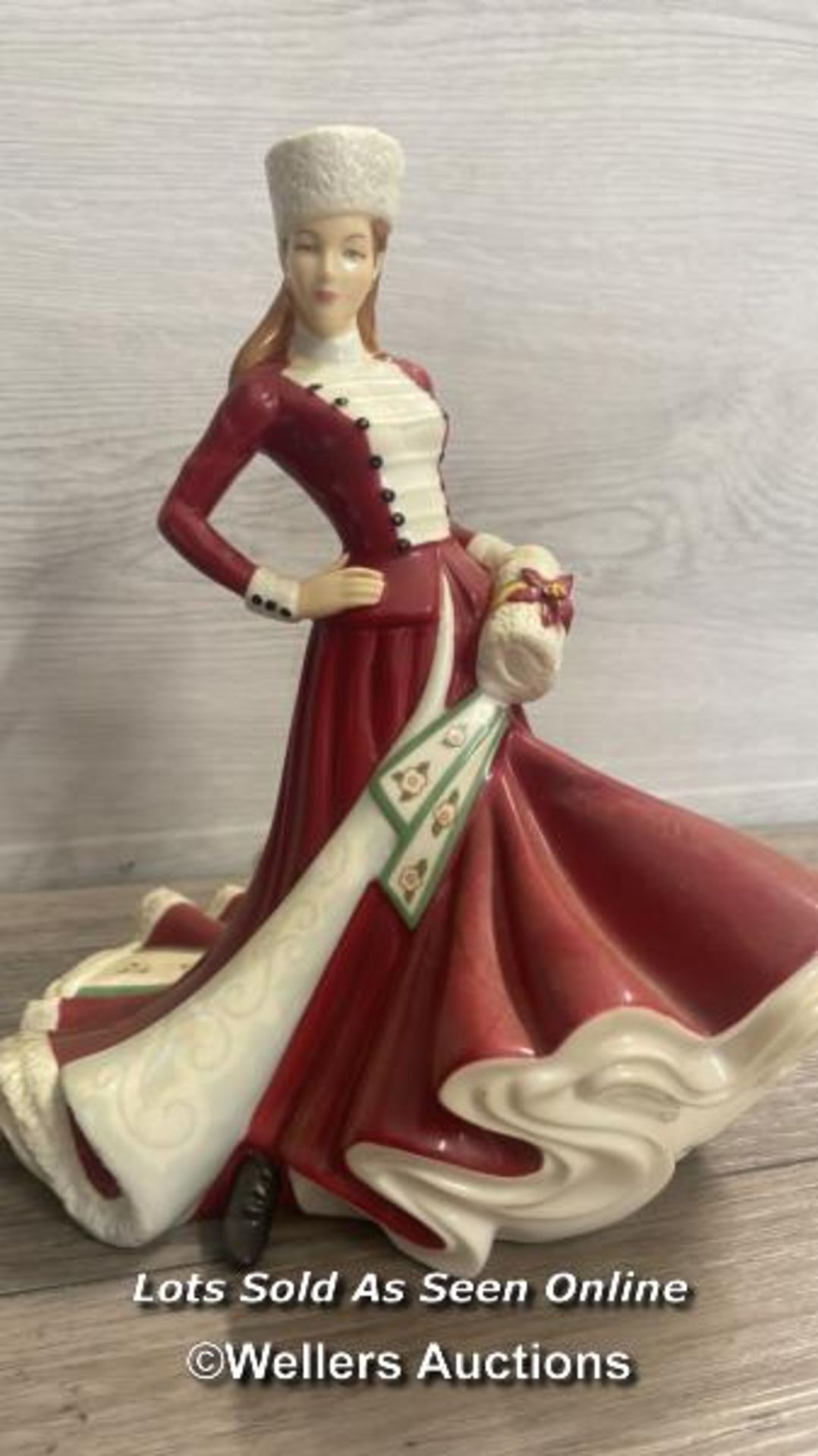 FOUR ROYAL DOULTON FIGURINES - HANNAH, DENISE, ELAINE AND CHRISTMAS DAY 2007 - Image 8 of 9