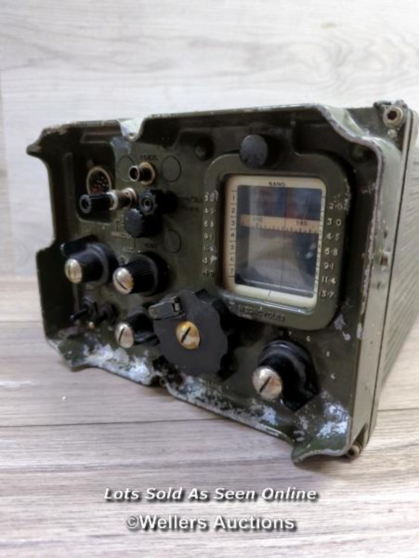 *RADIO RECEIVER R210 LARKSPUR ARMY MOD MILITARY WW2/1950S SPARES REPAIRS - Image 2 of 6