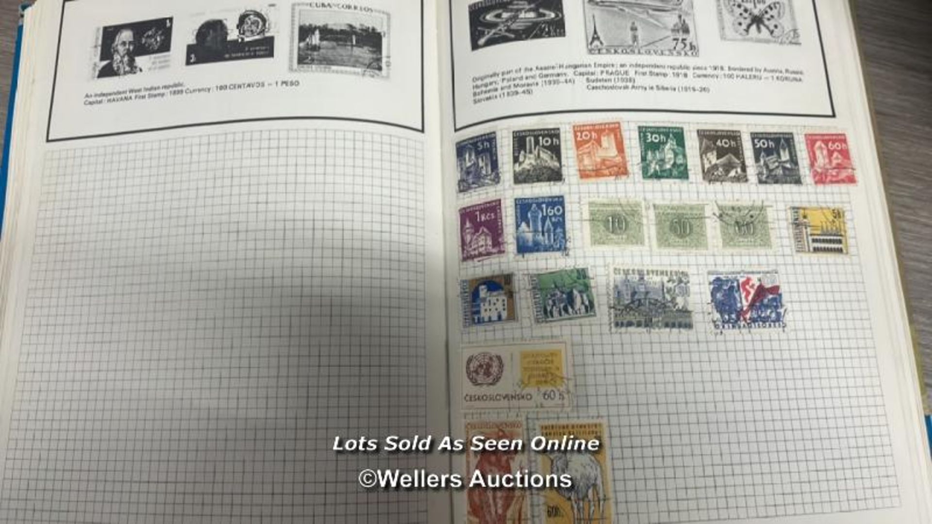 Three assorted stamp albums including world stamps and Great Britain stamps as well as The Race into - Image 3 of 6