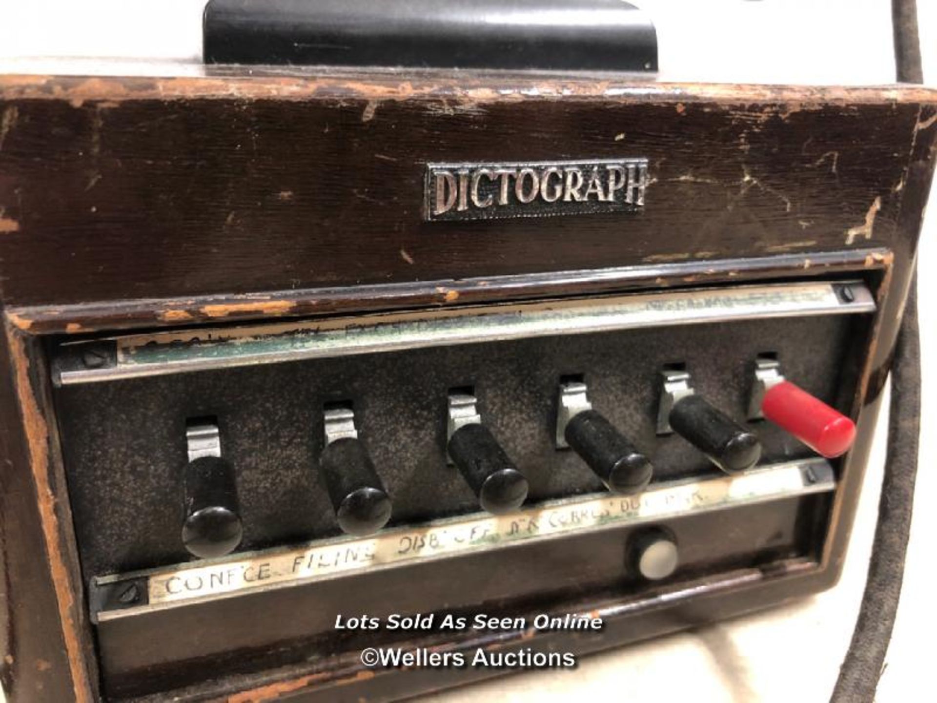 VINTAGE DICTOGRAPH TELEPHONE - Image 2 of 7