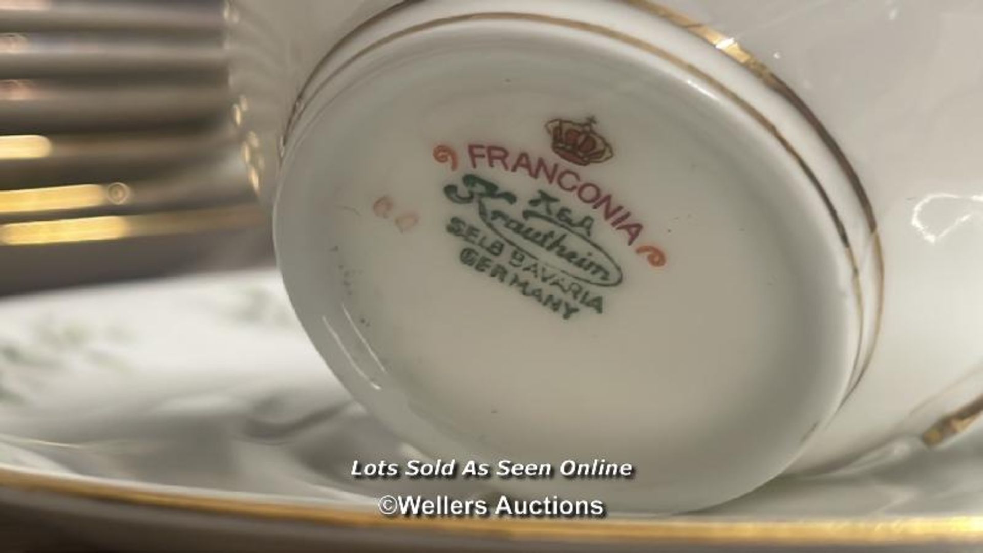 PART DIAMOND CHINA PART TEA SERVICE WITH A PART FRANCONIA TEA SERVICE (35) - Image 6 of 6