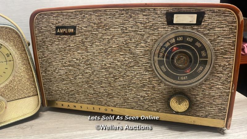 TWO VINTAGE RADIOS, ALBA & APLION - Image 2 of 3