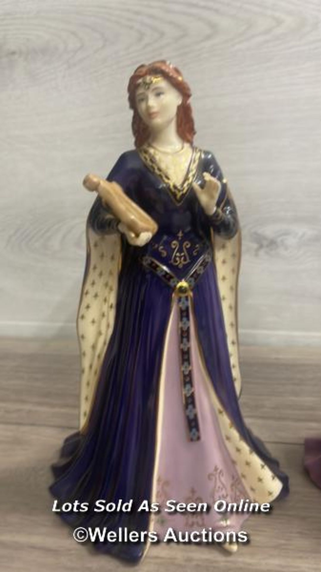 THREE ROYAL WORCESTER FIGURINES - THE MAIDEN OF DANA, BRANWEN AND THE DAUGHTER OF ERIN - Image 2 of 7