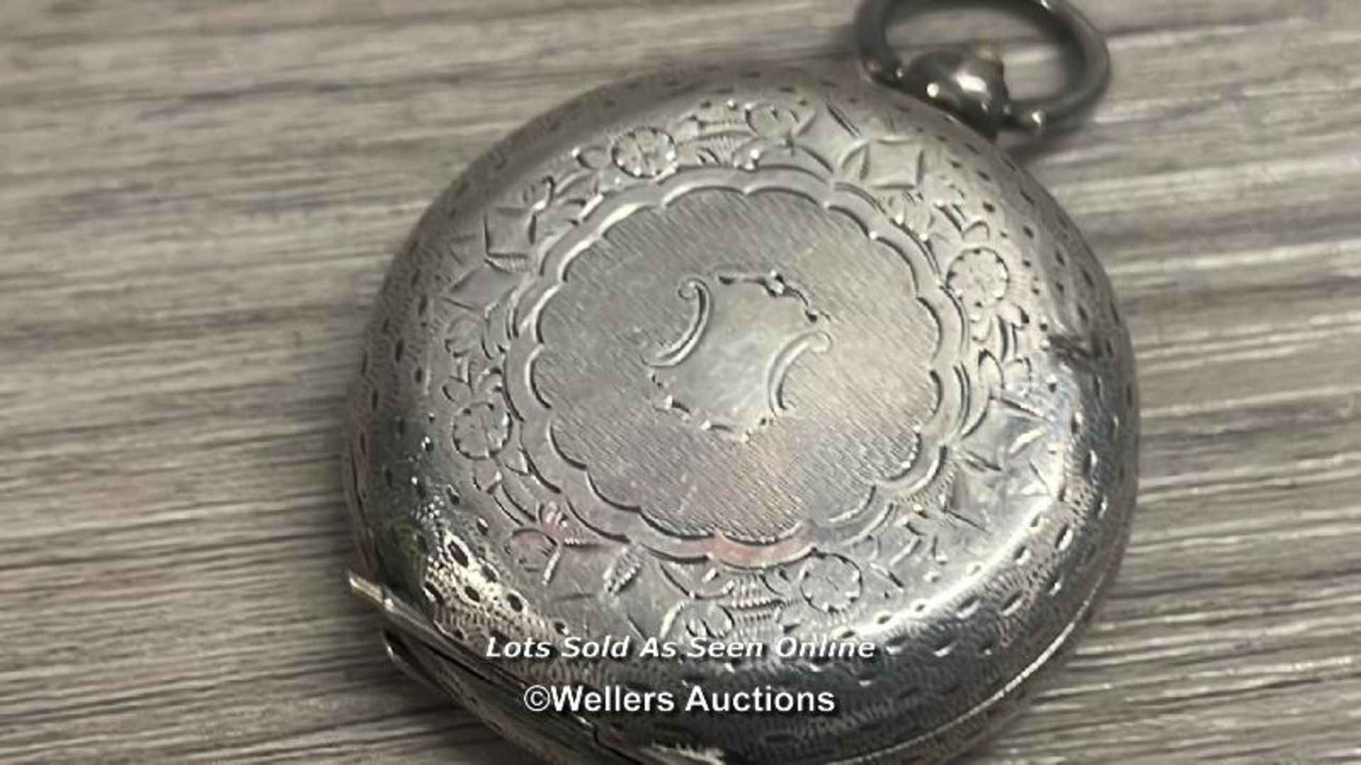 THREE HALLMARKED SILVER POCKET WATCHES, LARGEST 5CM DIAMETER - Image 8 of 15