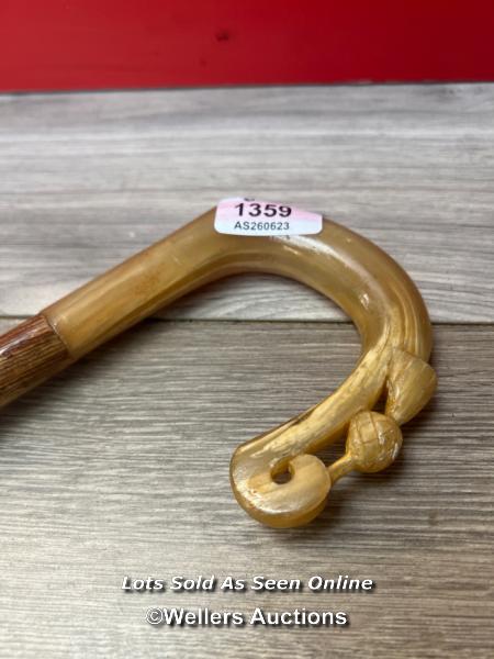 *RAMS HORN THISTLE SHEPHERDS CROOK WALKING STICK [319] - Image 2 of 2