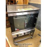 *BURCO BC1/1GN3KW OVEN CTCO01 ON CASTORS - 67CM W X 109.5CM H X 62CM D