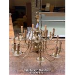 *REPRODUCTION 18 LAMP CHANDELIER - 85CM W X 65CM H