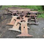 *JOB LOT OF REFECTORY TABLE SPARES