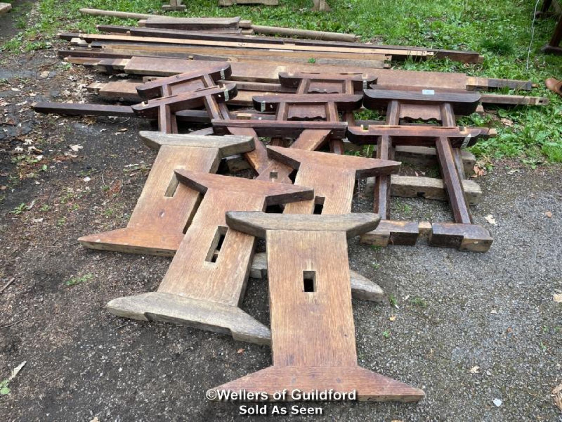 *JOB LOT OF REFECTORY TABLE SPARES