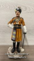 MICHAEL J SUTTY HAND PAINTED PORCELAIN FIGURE, SKINNER HORSE, 1920, MODEL NUMBER 106 LIMITED EDITION