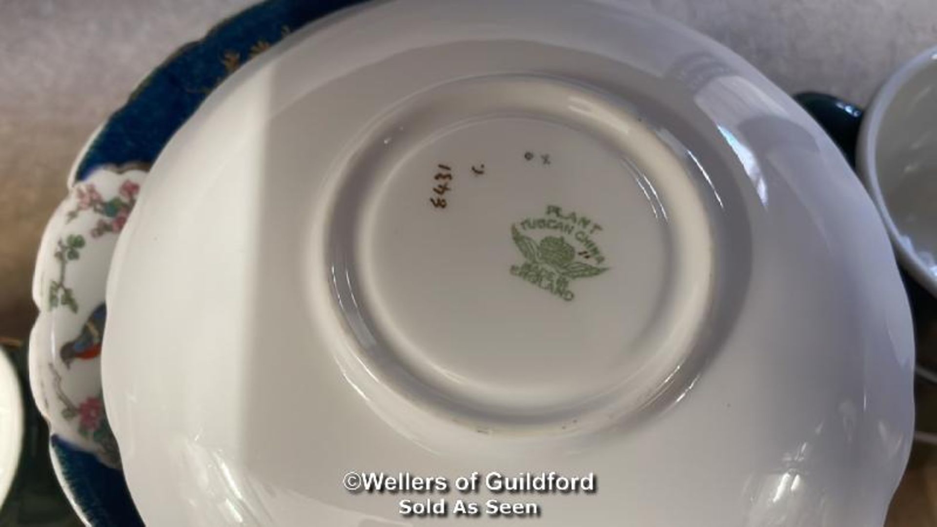 ASSORTED PLATES AND PART COFFEE SET - Bild 2 aus 2