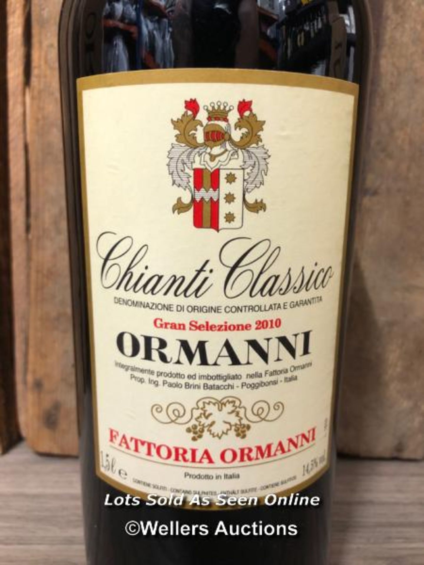 2010 GRAN SELEZIONE ORMANNI CHIANTI, 1.5L, 14.5% VOL, WITH BOX - Image 4 of 6