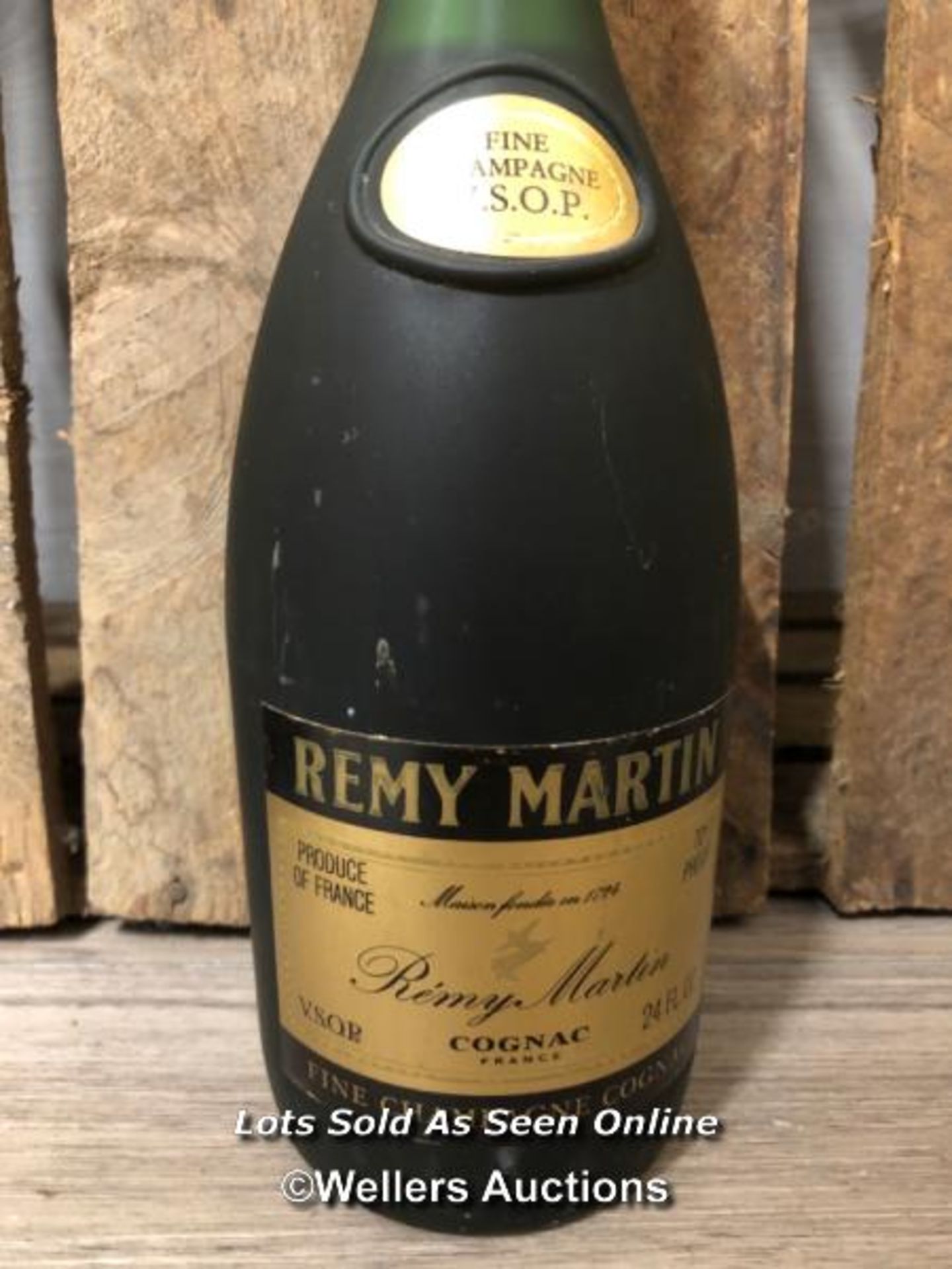 REMY MARTIN FINE CHAMPAGNE V.S.O.P COGNAC, VINTAGE BOTTLING, 68CL, 40% VOL - Bild 3 aus 4