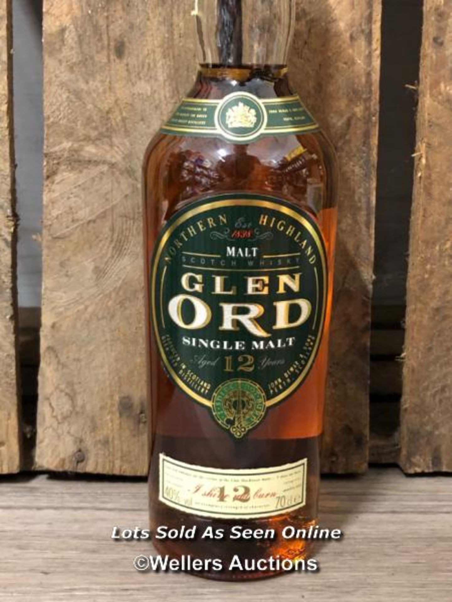 GLEN ORD 12 YEARS OLD SINGLE MALT SCOTCH WHISKY, 700ML, 40% VOL, WITH BOX - Bild 4 aus 5