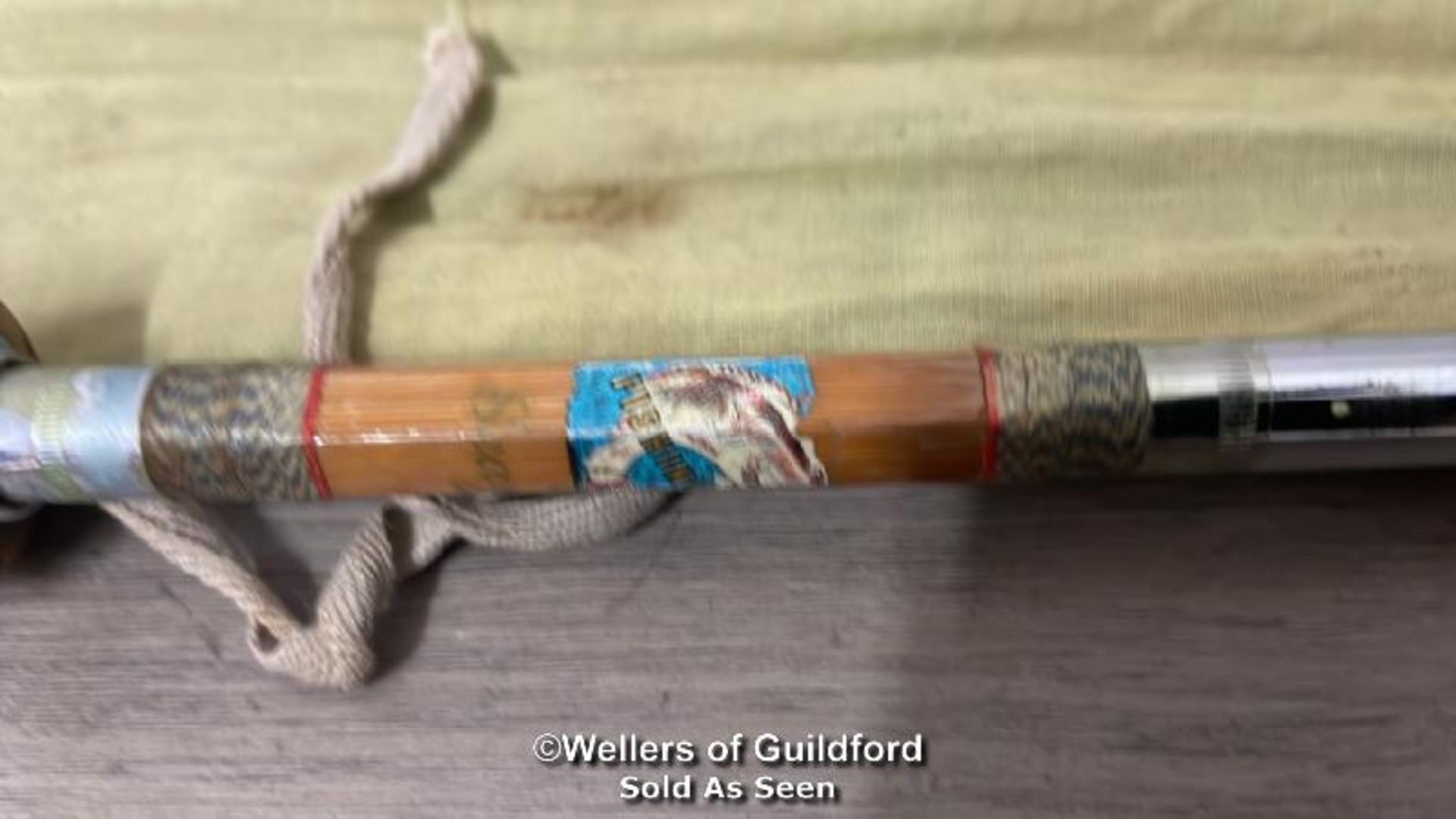 VINTAGE SEAGAME FISHING ROD - Image 2 of 5