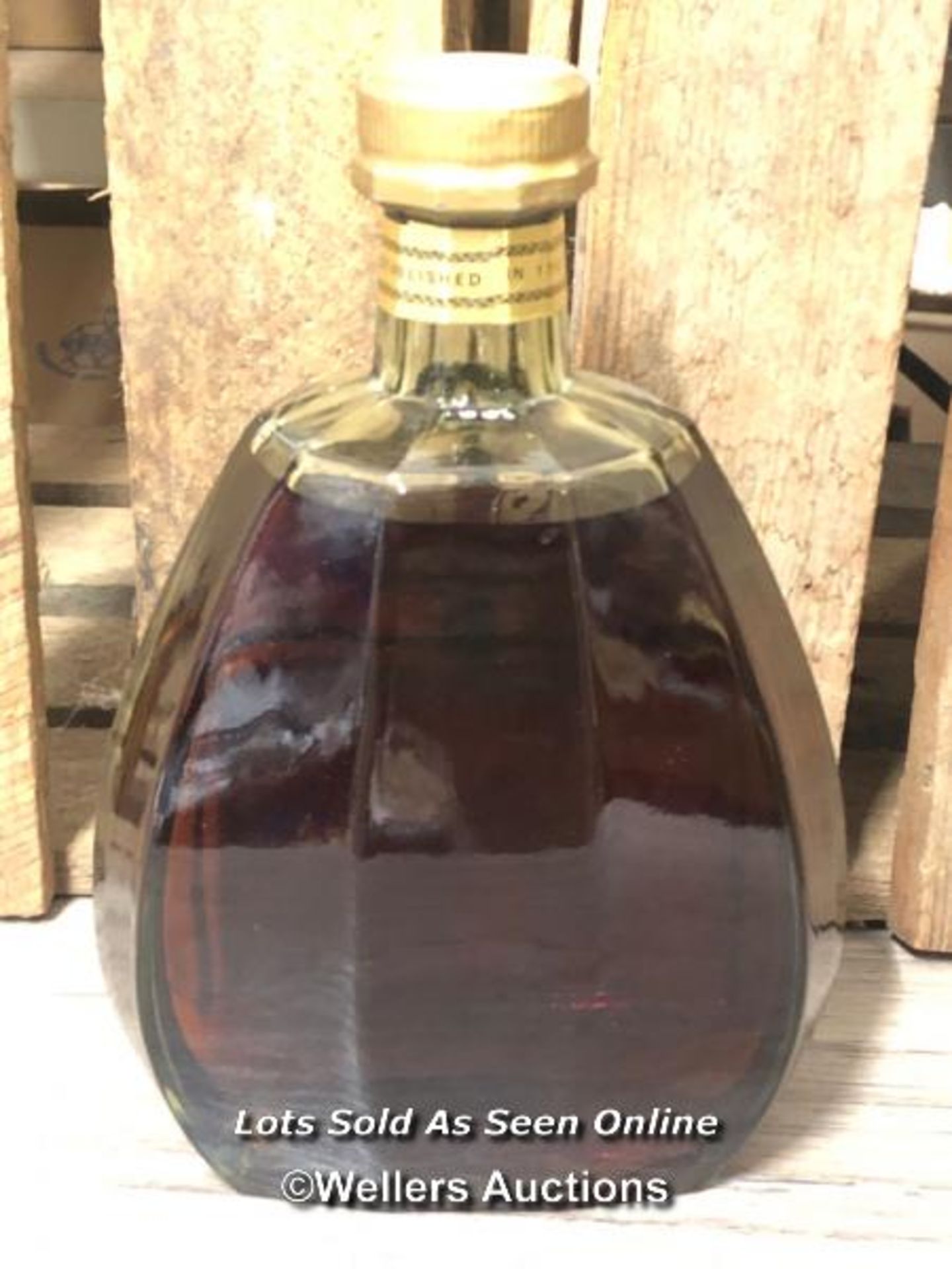 HINE ANTIQUE COGNAC, VIELLE FINE CHAMPAGNE, 24 FL. OZ, 70 PROOF - Bild 2 aus 4