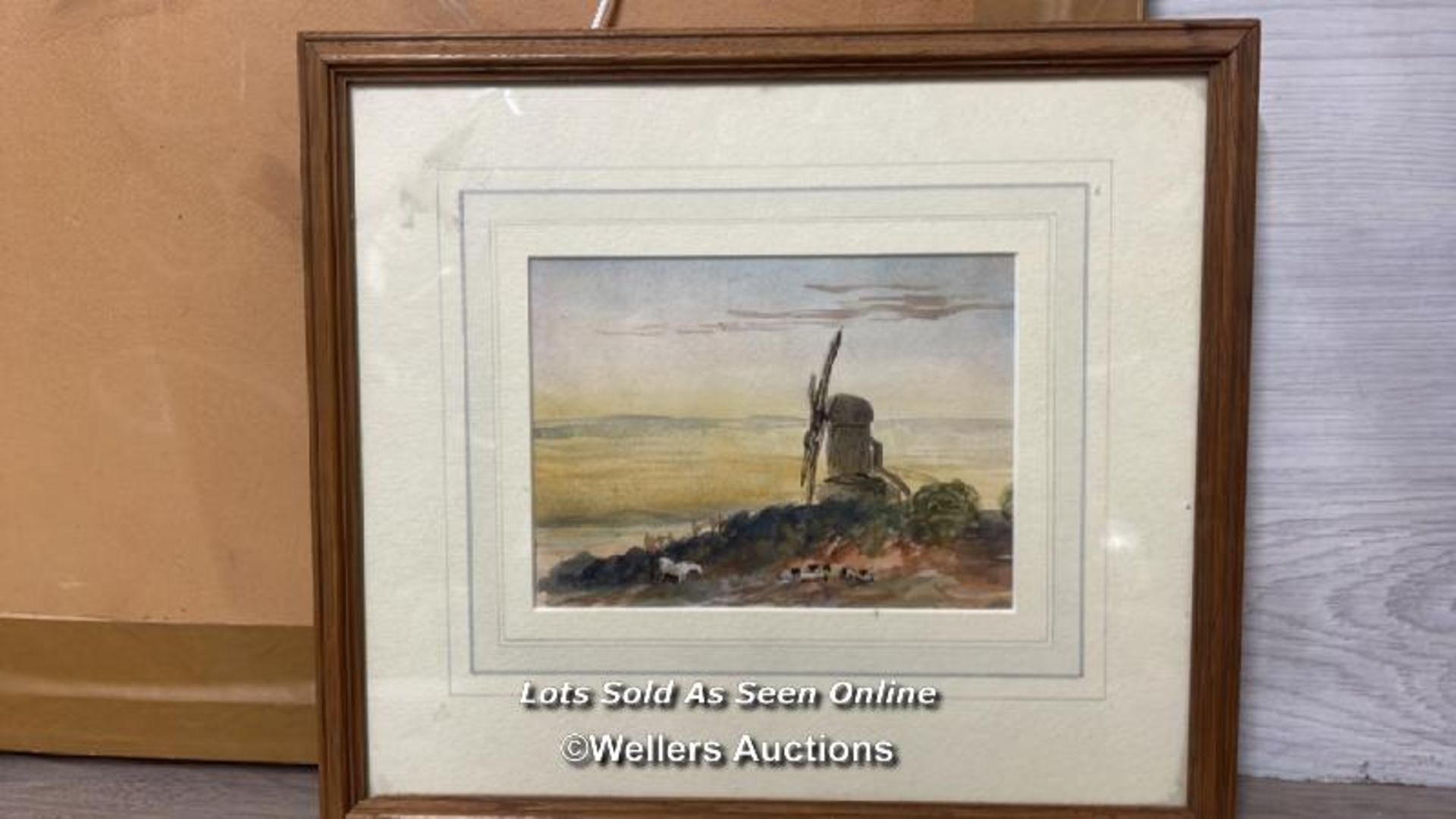 *DAVID COX JNR (1809-1885) TWO FRAMED WATERCOLOURS "NEAR TUNBRIDGE WELLS" 45 X 26CM, SIGNED AND "A - Bild 7 aus 10