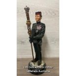 MICHAEL J SUTTY HAND PAINTED PORCELAIN FIGURE, 2ND K.E.O GURKHA RIFLES, MODEL NO. 54 LIMITED EDITION