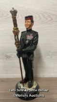 MICHAEL J SUTTY HAND PAINTED PORCELAIN FIGURE, 2ND K.E.O GURKHA RIFLES, MODEL NO. 54 LIMITED EDITION