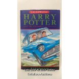 *Harry Potter - J.K. Rowling signed Harry Potter and the Chamber of Secrets, Bloomsbury 1998,