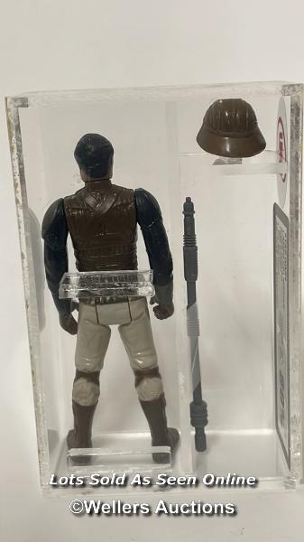 Star Wars vintage Lando Calrissian Skiff Guard 3 3/4" figure, NO COO, 1982, UKG graded 80% figure 80 - Image 5 of 8