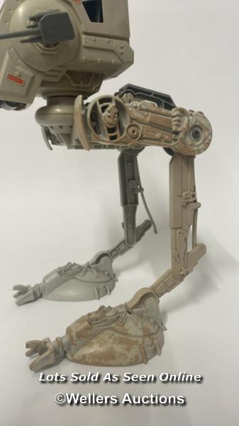 Three vintage Star Wars Vehicles to include Snowspeeder, Scout Walker and MTV-7 mini rig. - Image 4 of 7