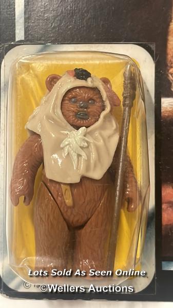 Star Wars vintage Paploo 3 3/4" figure, tri-logo 79 back, Palitoy, Mexico 1983, MOC, clear bubble - Image 2 of 8