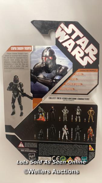 Hasbro Saga Legends five carded figures including Clone Trooper (Training Fatigues), Utapau Shadow - Image 5 of 15