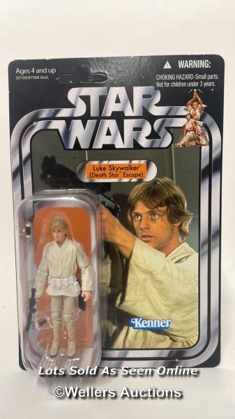 Hasbro The Vintage Collection group of five figures including Luke Skywalker Death Star Escape - Image 2 of 10
