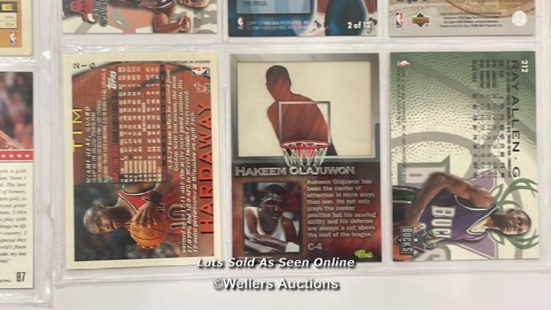 Basket Ball - 391 collectable basket ball cards by Topps Upper Deck and Skybox including Michael - Bild 16 aus 24