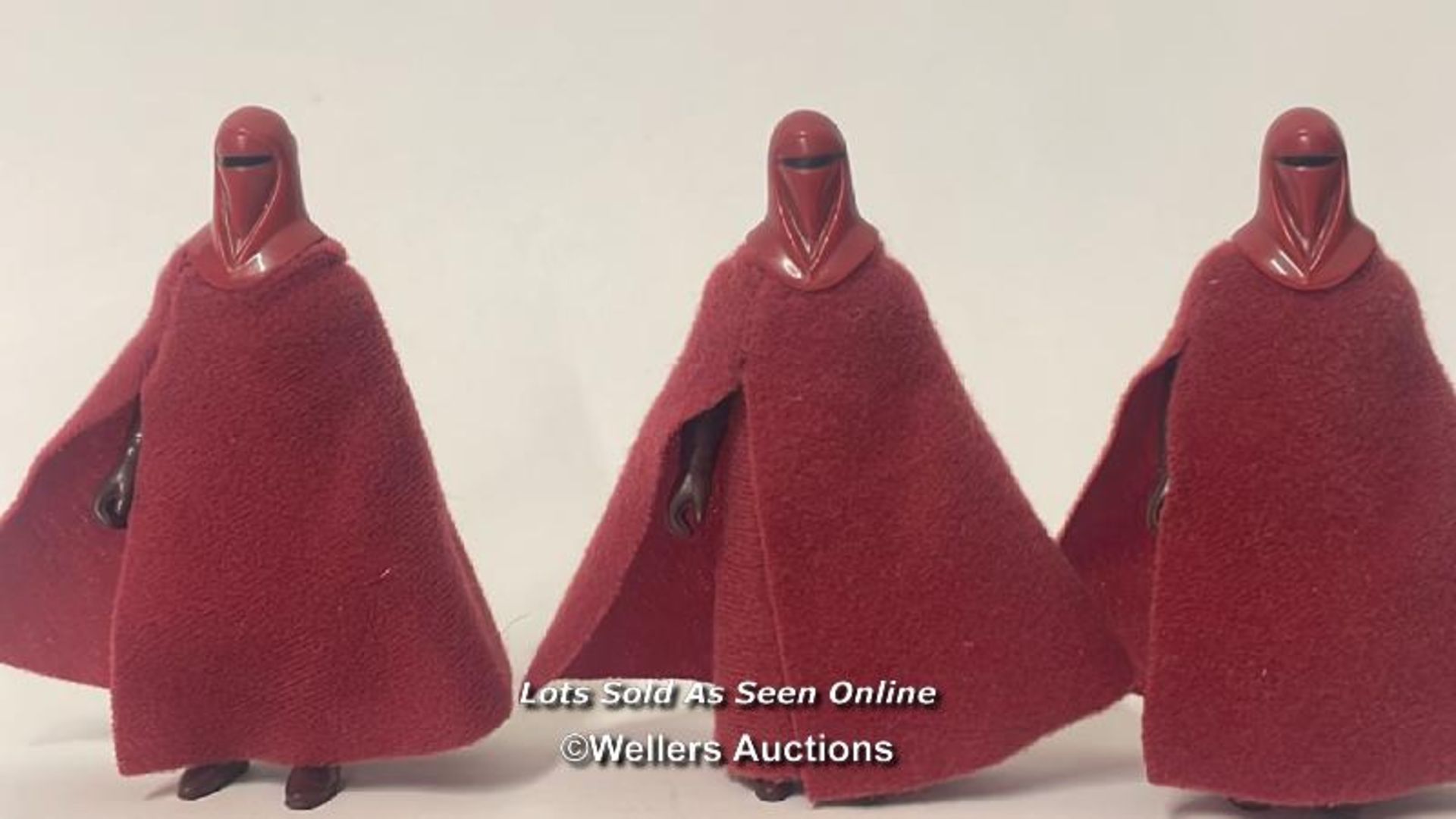 Vintage Star Wars Return of the Jedi army builder lot of five Emperors Royal Guards including two - Image 8 of 10