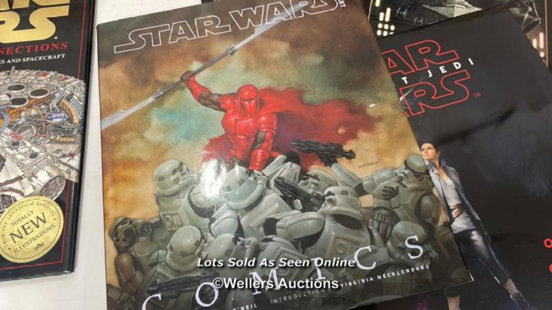 Star Wars books, annuals and calender including Star Wars Comics Art - Image 2 of 7