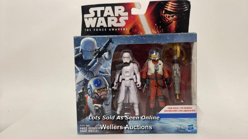 New Hasbro Disney era Star Wars toys including Imperial Speeder, First Order Snowtrooper with Snap - Image 4 of 7