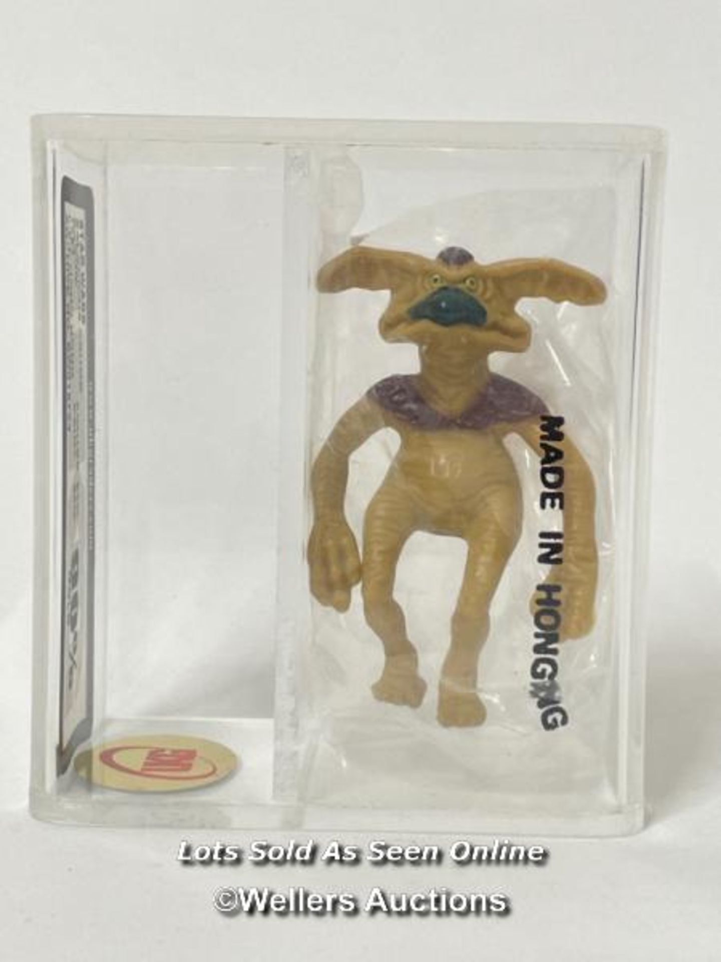 Star Wars vintage Salacious Crumb (Baggie) 3 3/4" figure, HK, 1983 UKG gold graded 90 % figure 90
