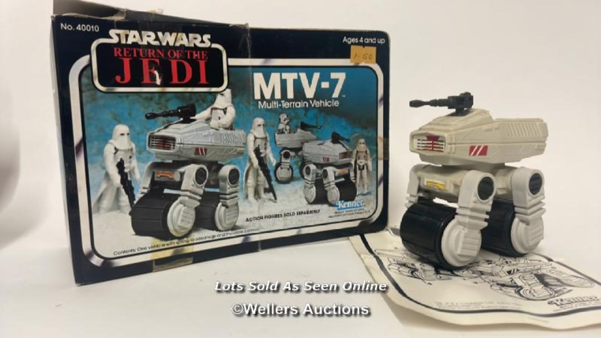 Vintage Star Wars the Battle of Hoth lot, including Palitoy Wampa creature, Kenner Radar Laser - Image 10 of 14