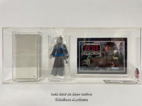 Star Wars vintage Emperor (Mail Away) 3 3/4" figure, Kenner, 1984, UKG graded U85%, includes mail