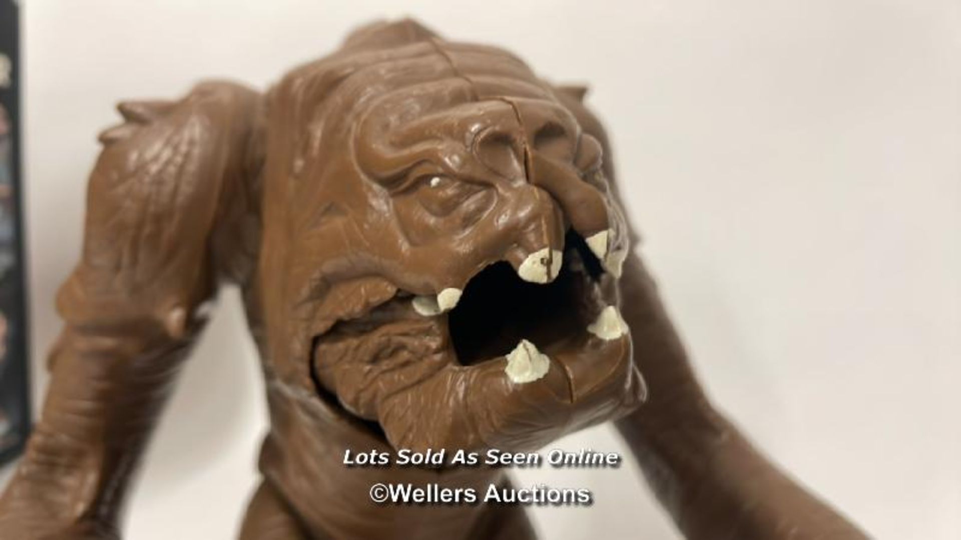 Star Wars vintage Kenner Rancor, Hong Kong 1984, with box, leg joints are a little loose, arms - Image 3 of 9