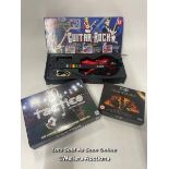 Tactico Football Edition board game, Guitar Rock and Total War Eras for Sega, unchecked