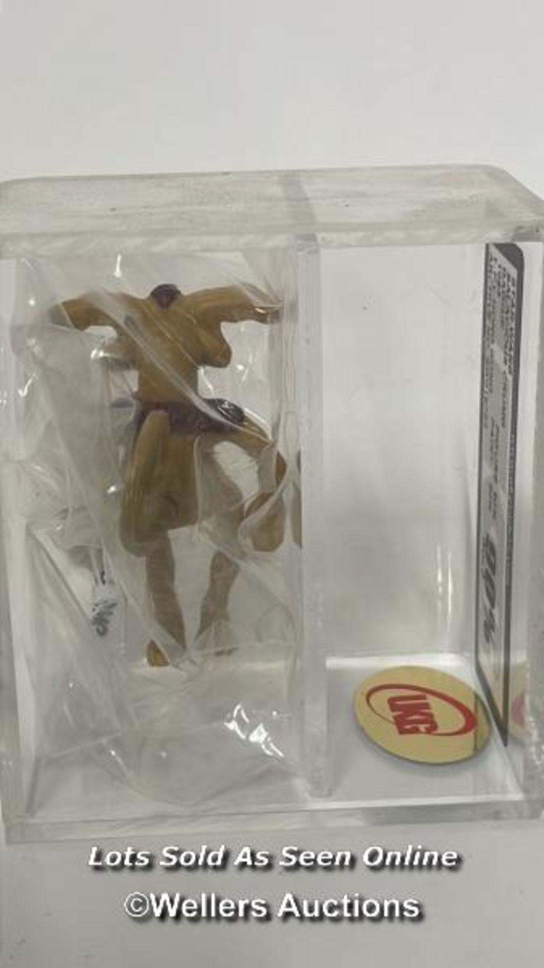 Star Wars vintage Salacious Crumb (Baggie) 3 3/4" figure, HK, 1983 UKG gold graded 90 % figure 90 - Image 4 of 5