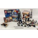 Star Wars Lego and related items to include Battle Pack no.75134, Advent Calender no. 75184, Boba